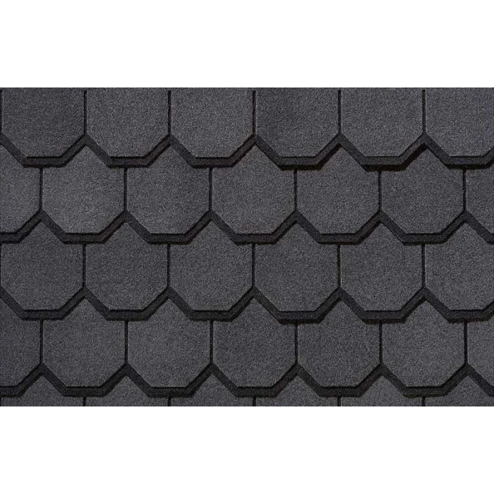 Гибкая черепица CertainTeed Carriage House Black Pearl