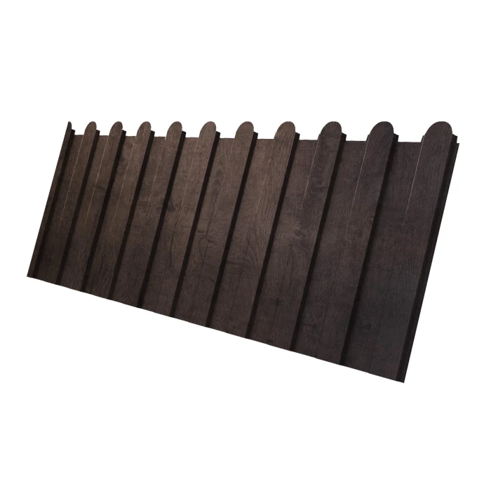 Профнастил фигурный C8 0.45 Print Premium Antique wood